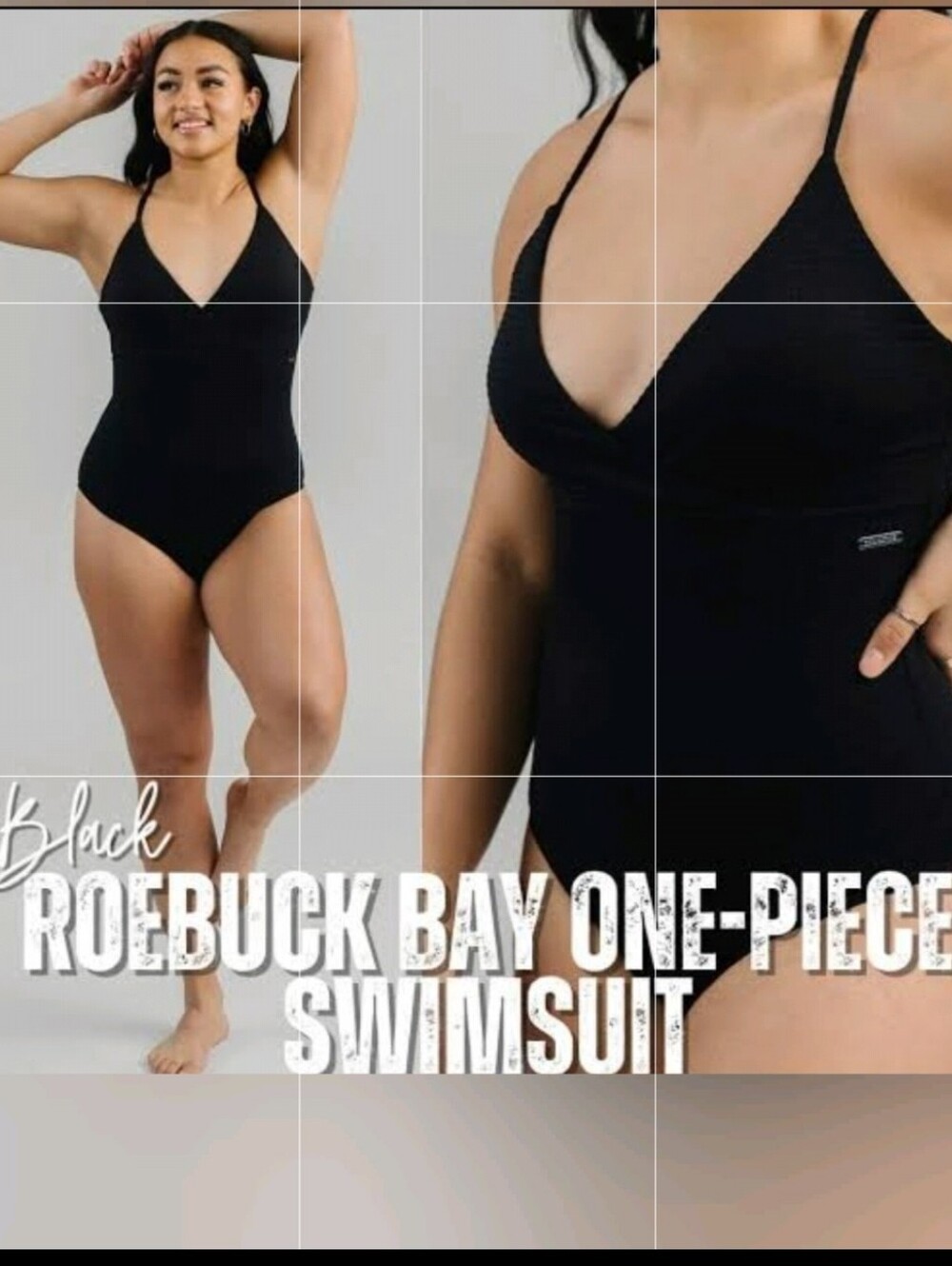 Zyia Black Roebuck One Piece-NEVER WORN